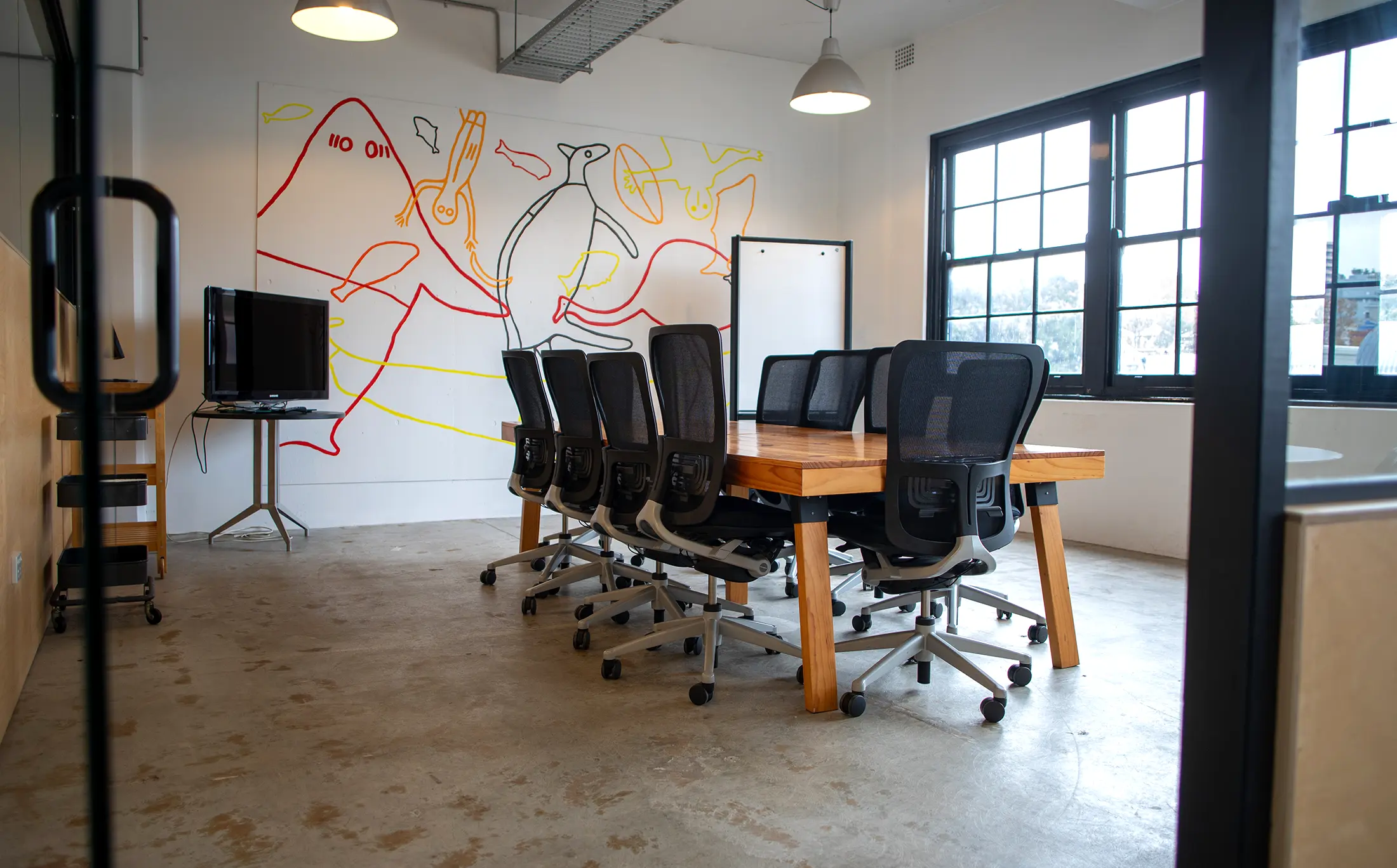 Visual facilitation workshop mapping by The Visual Story Lab